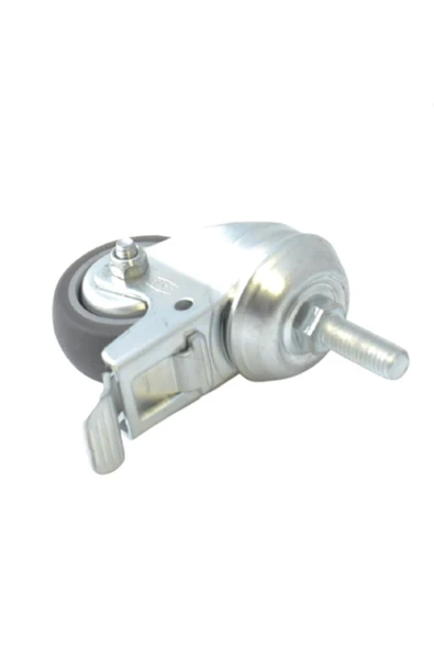 Makine Tekerleği Küçük Frenli Teker / 50X17 M10 - Resim 2