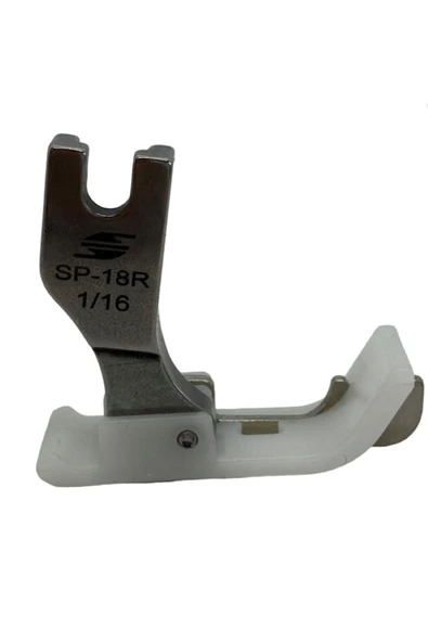 Düz Makine Çimalı Plastik Teflon Ayak Sağ / TSP-18R 1/16 - Resim 2