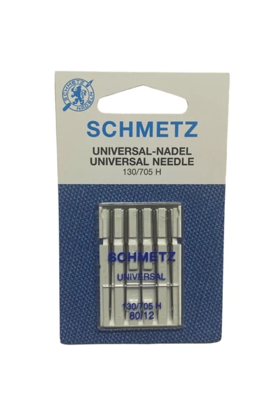 Schmetz Ev Tipi Aile Dikiş Makinesi İğnesi / HAX1 SES 12/80 - 1