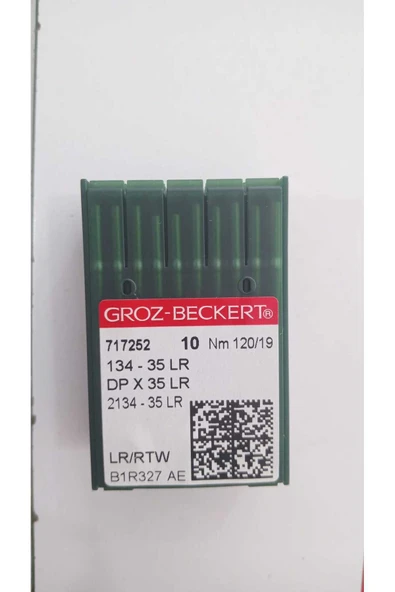 GROZ BECKERT KOLLU MAKİNE BALTALI İĞNESİ DPX35 120/19 ürün görseli
