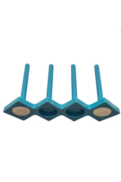 Dikiş Makinesi Mıknatıslı Masura Koyma Aparatı 4'lü Mavi - Resim 2