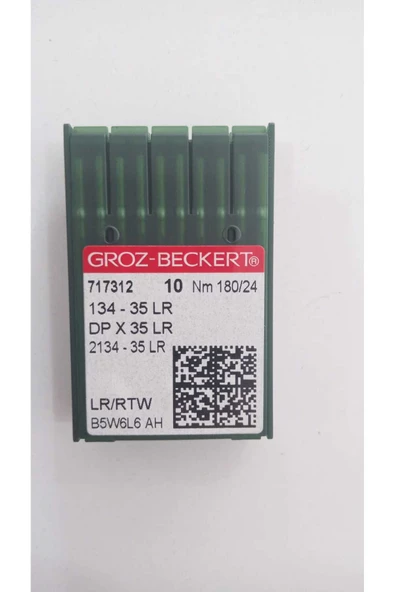 GROZ BECKERT KOLLU MAKİNE BALTALI İGNESİ  DPX35 180/24