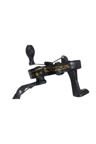 Siyah makina volan çevirme kolu döküm ürün görseli