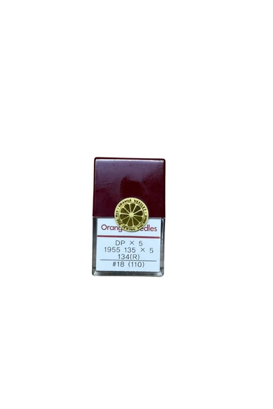 Orange Needles DP5 1955 135x5 134(R) #18 (110) Kalın Dip İğne 100lü paket - 1