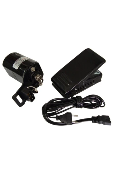 Ev Tipi Dikiş Makinası Motoru Ve Pedalı - 130w Aile Makinesi Motoru ürün görseli