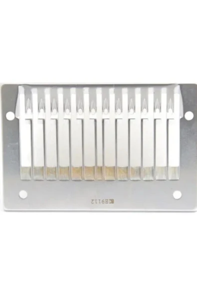 SIRUBA 12 İĞNE LASTİK MAKİNA PLAKA (  ) - Resim 2