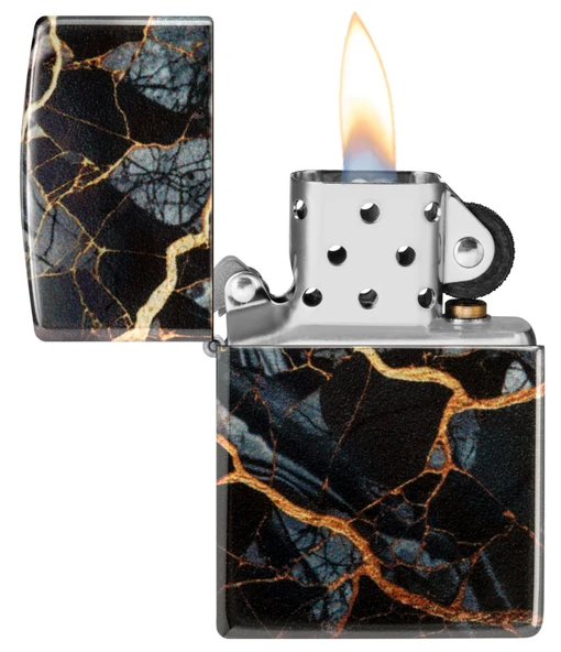 ZİPPO Çakmak -46255 marble desıgn  8 NUMARA