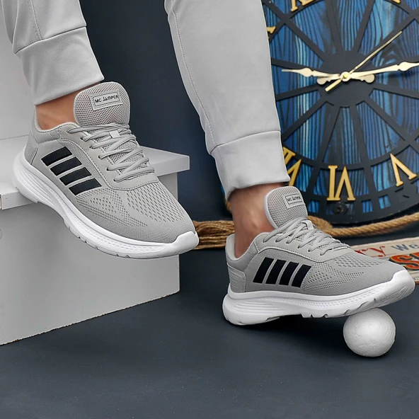 2202-Jamper Anatomik Tabanlı Ultra Hafif Unisex Bağcıklı Sneakers Ayakkabı - Resim 6
