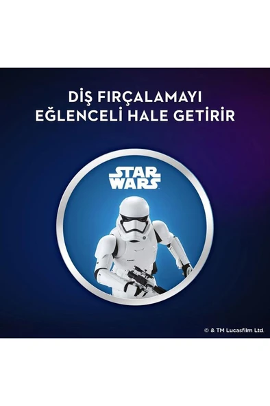 Oral-B Stages Çocuklar Için Diş Fırçası Yedek Başlığı Starwars 2'li - 6
