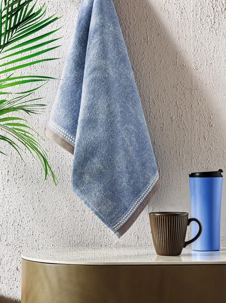 Özdilek Maskülen Kutulu Havlu Baba Seti-Colorado A.Mavi - 2