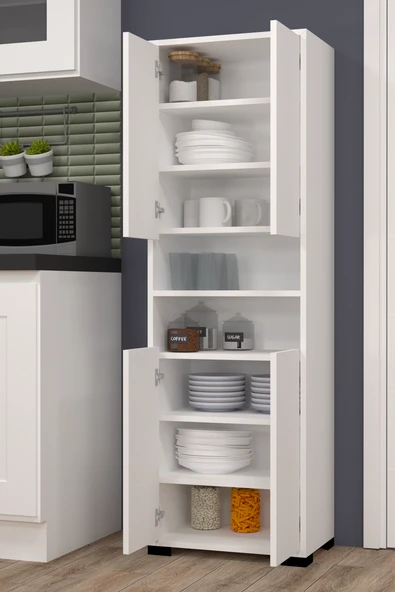 Tokyo No 1 Raflı 4 Kapaklı Mutfak Dolabı - 2