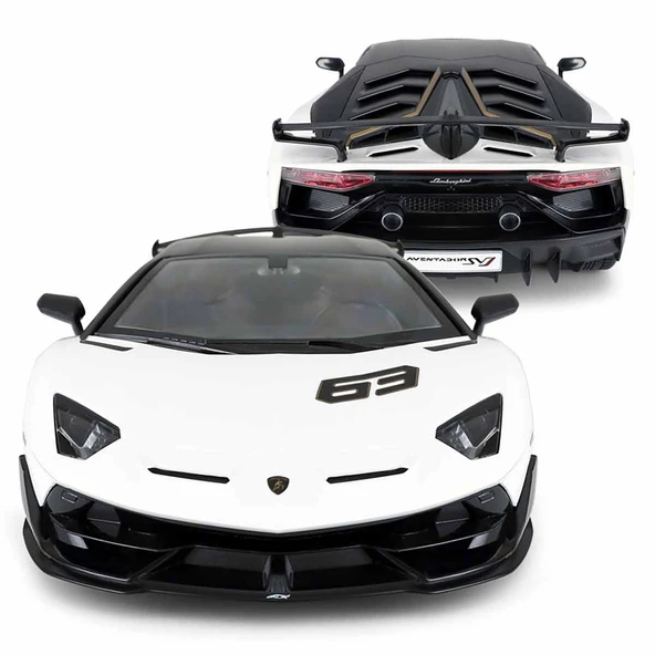 1:14 Uzaktan Kumandalı Lamborghini Aventador SVJ Işıklı Araba - 8