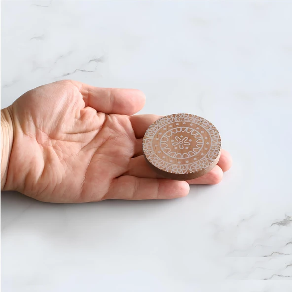 Ahşap Kulp Düğme Çiçek Desenli Mobilya Dolabı Dolap Çocuk Odası Çekmece Mutfak Kulpu Kulbu Kulpları - Resim 9