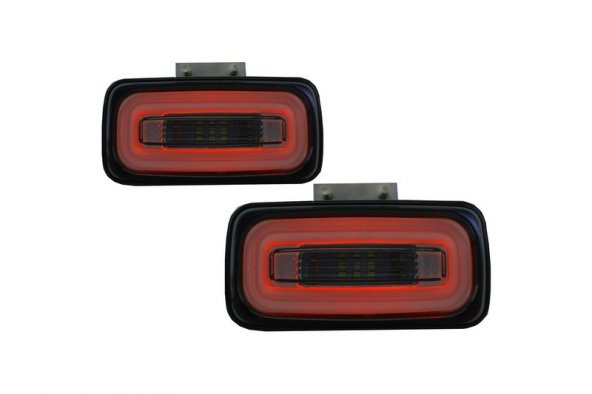 MERCEDES G SERİSİ W463 LEDLİ ARKA TAMPON REFLEKTÖRÜ SETİ FÜME - 2