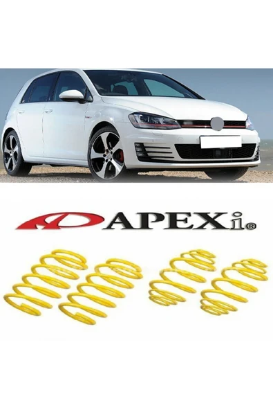 VOLKSVAGEN GOLF 7 MK7 2013-2016 Uyumlu APEXİ 3.5 CM SPOR YAY ürün görseli