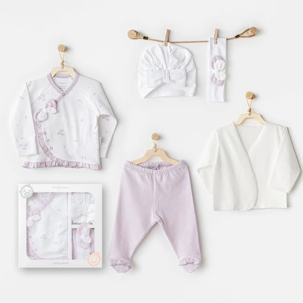 Andywawa Ac25570 Magical Butterfly 5'li Hastane Çıkış Seti White ürün görseli