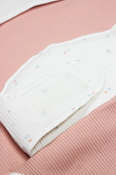 Bistyle Bloom White Organik Bel Destekli Kundak 75103 Ekru Gül Kurusu - 9