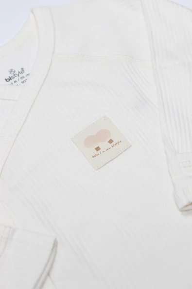 Bistyle Modal Flying Balloons 5'li Hastane Çıkışı Bs12109 Ekru - Resim 7