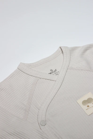 Bistyle Modal Flying Balloons 5'li Hastane Çıkışı Bs12109 Bej - Resim 4