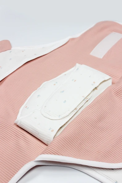 Bistyle Bloom White Organik Bel Destekli Kundak 75103 Ekru Gül Kurusu - 8