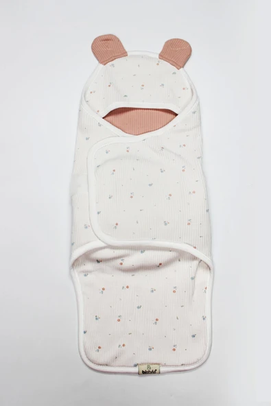 Bistyle Bloom White Organik Bel Destekli Kundak 75103 Ekru Gül Kurusu - 4