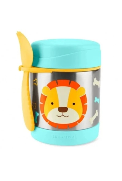 Skip Hop Zoo Paslanmaz Çelik Termos 325 Ml Aslan