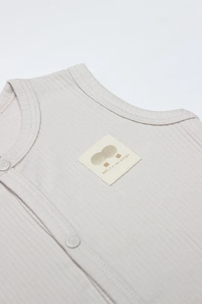 Bistyle Modal Flying Balloons Bebek Yelek Bs18110 Bej - Resim 2