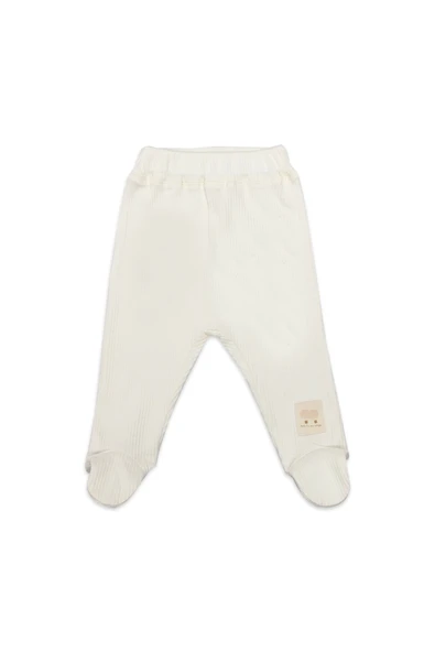 Bistyle Modal Flying Balloons Patikli Pantolon Bs16122 Ekru