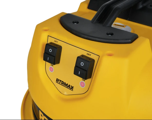 RTM8050 Islak - Kuru Sanayi Tipi Süpürge 2400 W 72 L - 3