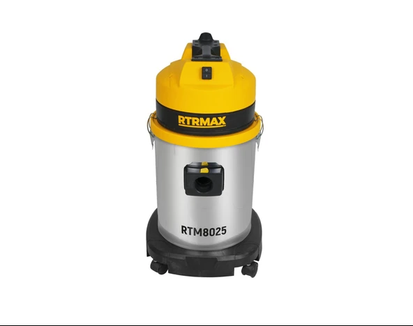 RTM8025 Islak - Kuru Sanayi Tipi Süpürge 1200 W 32 L - 2