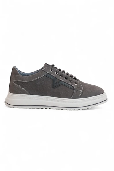 2182-Dropland Hakiki Deri Üst Kalite Anatomik Tabanlı Erkek Günlük Sneakers Ayakkabı