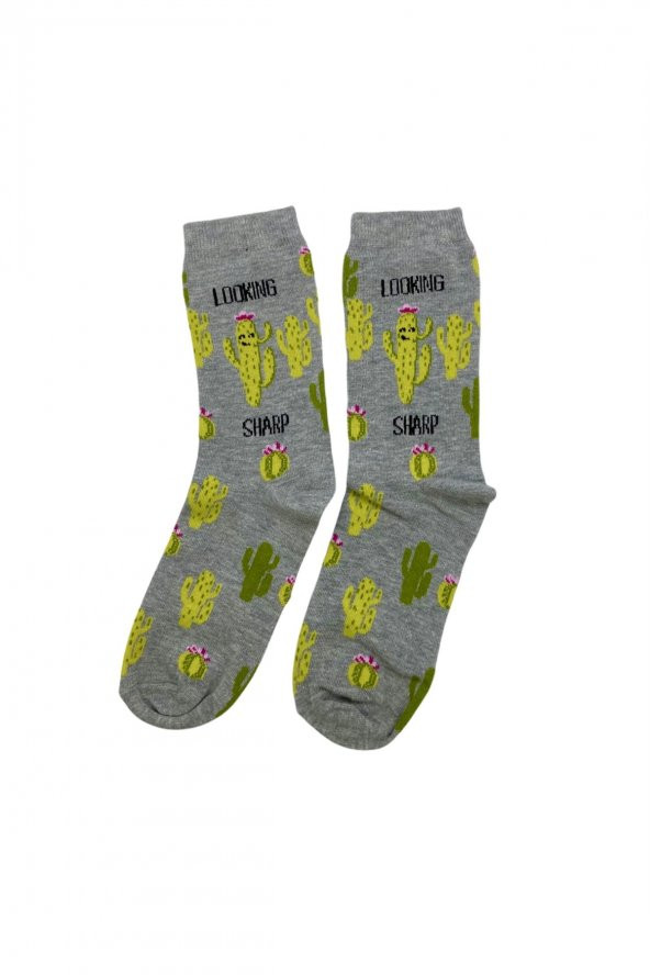 Renkli Eğlenceli Unisex Tekli Çorap W-0005 - 2
