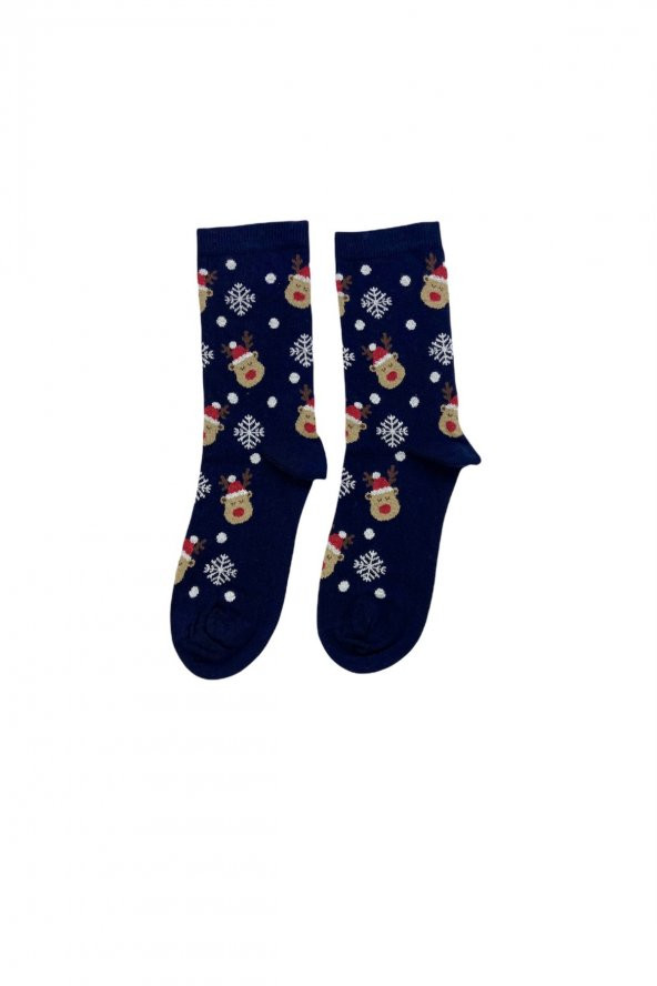 Renkli Eğlenceli Unisex Tekli Çorap W-0048 - 2