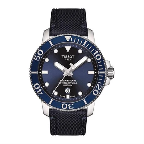 Tissot Seastar 1000 Powermatic 80 Silicium T1204071704101 Erkek Kol Saati T120.407.17.041.01