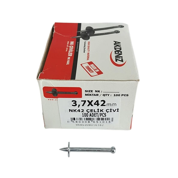 NK Pullu Çelik Çivi 42 MM - 1