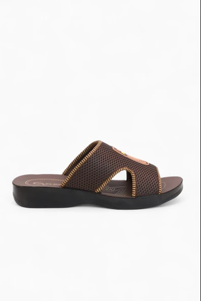 2170-Flex Soft Fileli Günlük,Umre ve Hac İçin Uyumlu Erkek Terlik - Resim 3