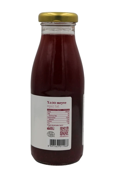 Sade Organik Organik Limonata 250ml - Organik Vişne Suyu 250 ml 2'li Paket - 6
