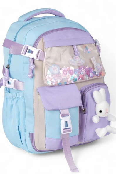 Relaxion 2175-1460 İthal Kore Tarzı Unisex Çocuk İlkokul Sırt Çantası - 4