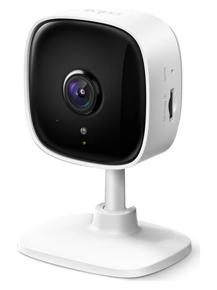 TP-LINK Tapo C100, 1080P Full HD İç Mekan Wi-Fi Güvenlik Kamerası, Hareket Tespit ve Takibi,  9m Gece Görüşü, Çift Yönlü Sesli İletişim, Sesli Alarm, Bulut/Yerel Depolama