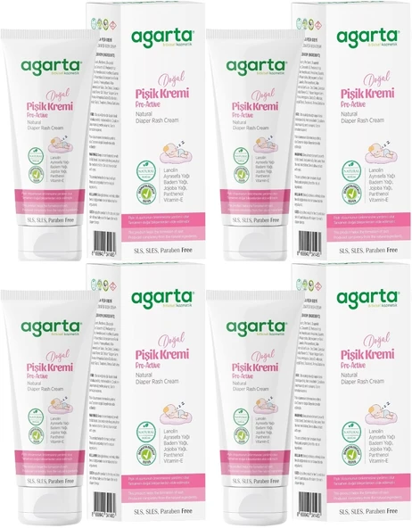 Agarta Doğal Pişik Kremi 100ML (4 Lü Set) - 1