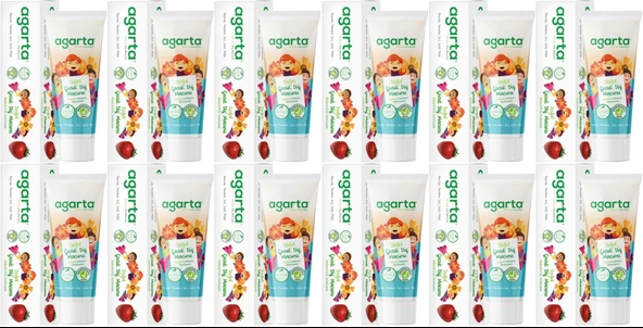 Agarta Doğal Diş Macunu 75ML Çocuk (12 Li Set) - 1