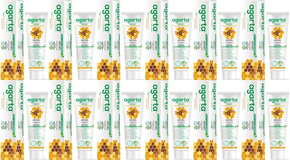 Agarta Doğal Diş Macunu 100ML Propolisli (12 Li Set) - 1