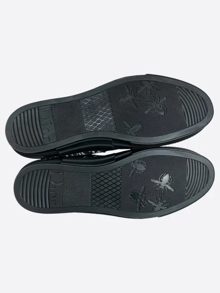 Black & White Oblique B23 Low Top Sneakers - 5