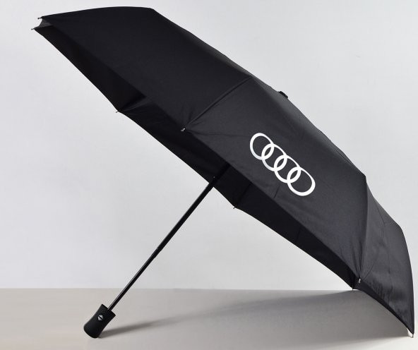 AUDİ LOGOLU ŞEMSİYE OTOMATİK AÇILIR KAPANIR