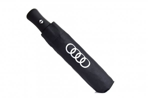 AUDİ LOGOLU ŞEMSİYE OTOMATİK AÇILIR KAPANIR - 3