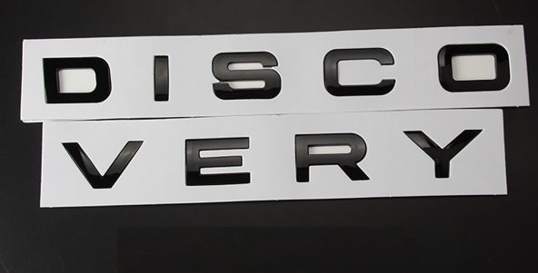 DISCOVERY KAPUT YAZISI SİYAH 2017 +