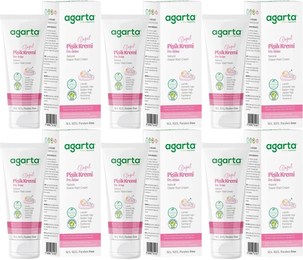 Agarta Doğal Pişik Kremi 100ML (6 Lı Set) - 1