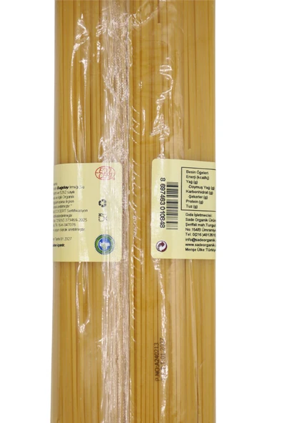 Sade Organik Organik Spagetti Makarna 5'li Paket - 2