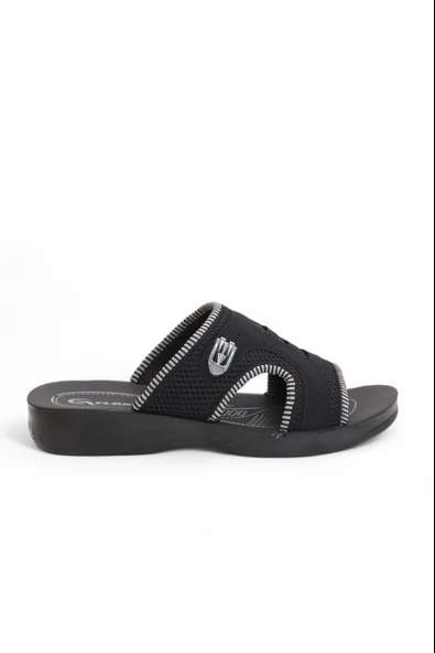 2170-Flex Soft Fileli Günlük,Umre ve Hac İçin Uyumlu Erkek Terlik - Resim 4