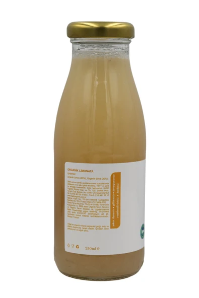 Sade Organik Organik Limonata 250ml - Organik Çilekli Limonata 250 ml 2'li Paket - 5